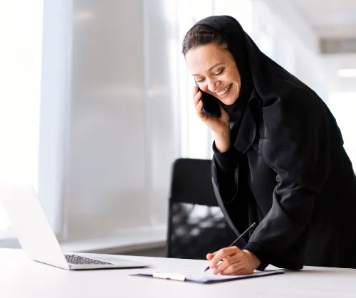 Arab business woman